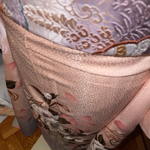 Japanese traditional vintage furisode kimono - Picture 6 of 6
